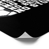 Soccer No Gr Strains No Glory No Bruises No Story  Poster (Ecke)