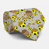 Soccer Nut Pattern Socks Krawatte (Gerollt)