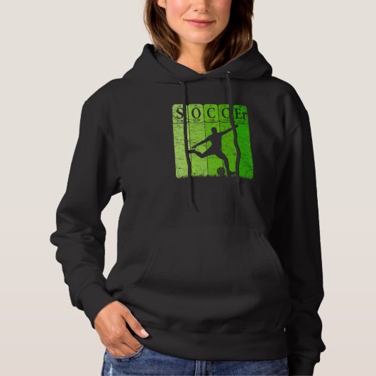 Soccer Periodic Table Elements Soccer Player Nerd Hoodie (Vorderseite)