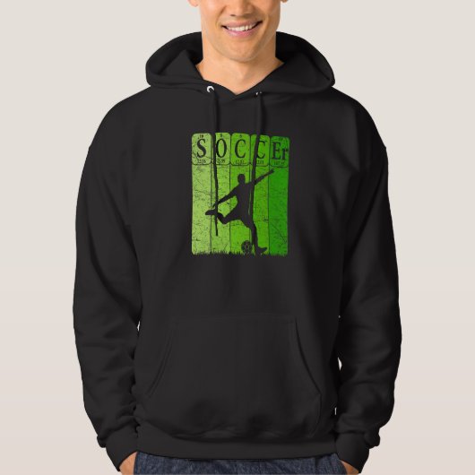 Soccer Periodic Table Elements Soccer Player Nerd  Hoodie (Vorderseite)