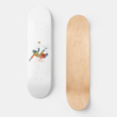 Soccer player in watercolor skateboard (Vorderseite)