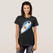 Soccer Player Of Pride Argentina T-Shirt (Vorne ganz)