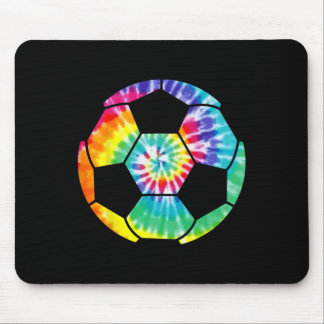 Soccer Player Soccer Ll Tie Dye Men Boys Girls Vin Mousepad