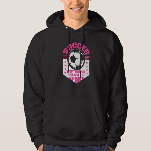 Soccer Players Soccer Team Graphic Women Girls Soc Hoodie (Vorderseite)