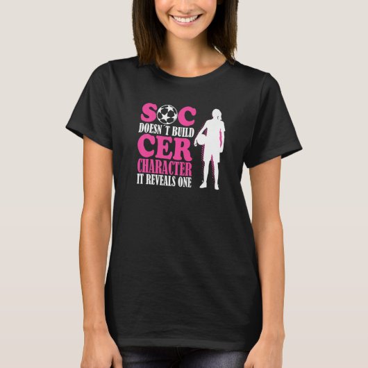 Soccer Players Soccer Team Graphic Women Girls Soc T-Shirt (Vorderseite)