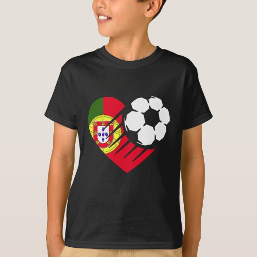 Soccer Portugal Team T-Shirt (Vorderseite)