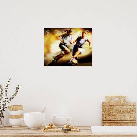 Soccer_poster Poster (Küche)