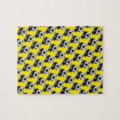 Soccer-Puzzle Gelb Puzzle (Horizontal)