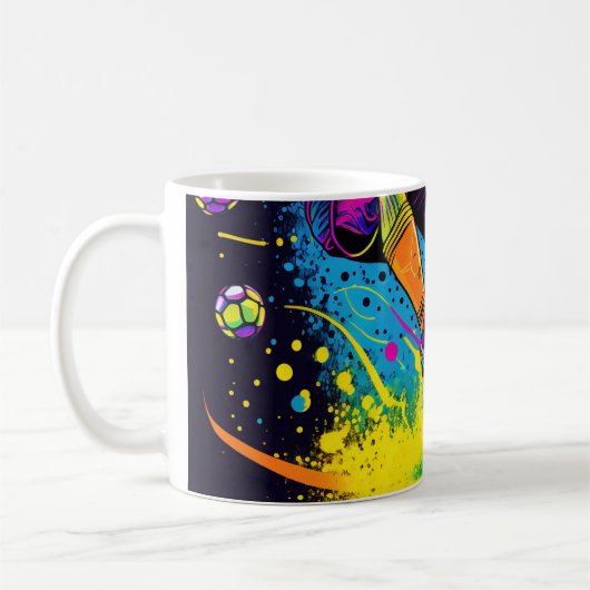 Soccer Realm Coffee Tasse (Links)