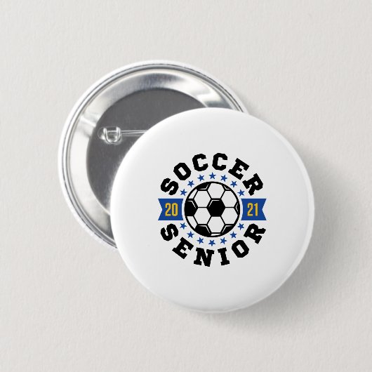 Soccer Senior 2021 Button (Vorne & Hinten)
