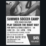 Soccer Shirt, Soccer Camp Advertising Flyer<br><div class="desc">Soccer Shirt,  Soccer Camp Advertising Flyers By The Business Card Store.</div>