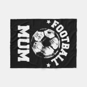 Soccer Shirts For Girls And Women, Funny Soccer  Fleecedecke (Vorderseite (Horizontal))