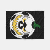 Soccer Sister Matching Family Soccer Fleecedecke (Vorderseite (Horizontal))