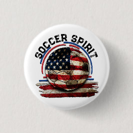 Soccer Spirit USA, National Soccer Team Button