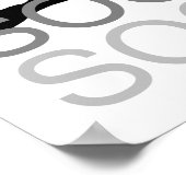 SOCCER-T - Shirt und Geschenke Poster (Ecke)