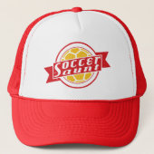 Soccer Tante Mesh Hat Truckerkappe (Vorderseite)