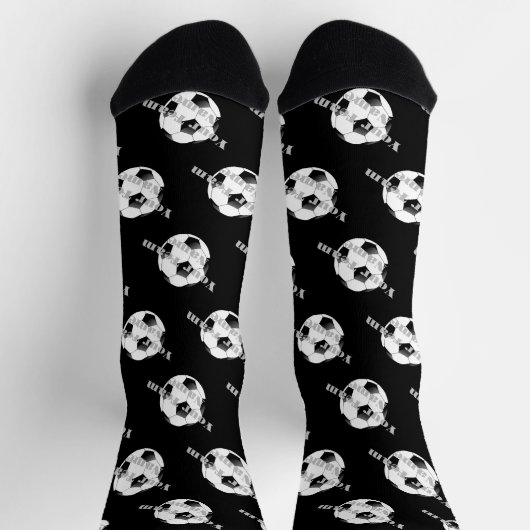 Soccer Team Spirit Socks HAMbyWG Socken (Oben)