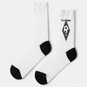 Soccer Team Spirit Socks HAMbyWG Socken (Linkes Detail)