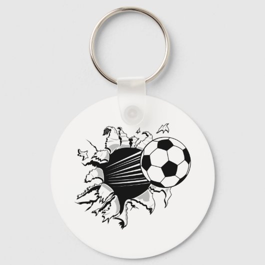 Soccer Tearout Schlüsselanhänger (Vorderseite)