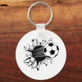 Soccer Tearout Schlüsselanhänger (Vorderseite)