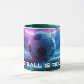 SOCCER - THE BALL IS ROUND - FOOTBALL TASSE (Zentrum)