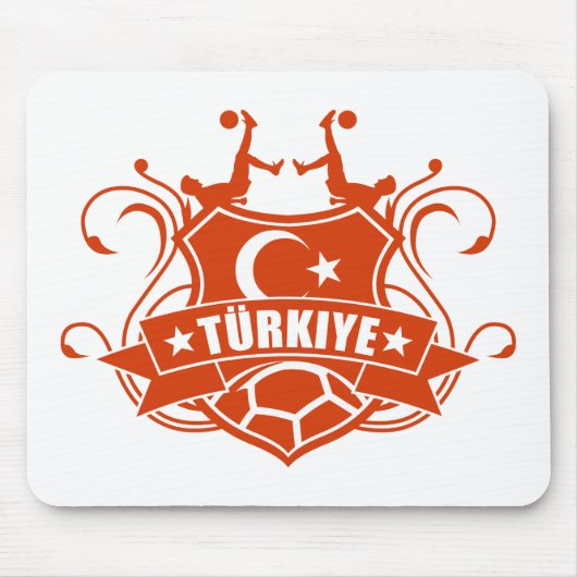 soccer TURKEY Mousepad (Vorne)