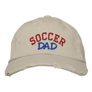 SOCCER, Vater - Maßgeschneidert - kundenspezifisch Bestickte Kappe