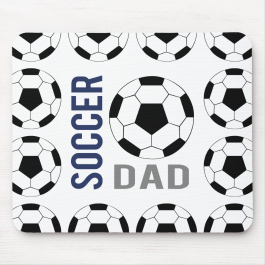 Soccer Vater Mouse Pad Mousepad (Vorne)