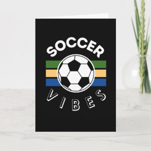 Soccer Vibes Dankeskarte
