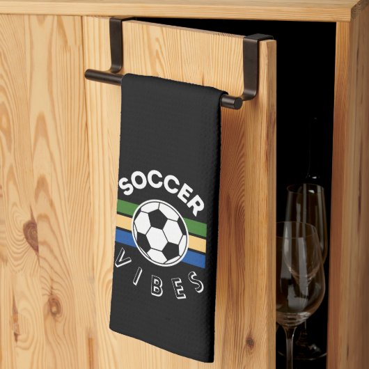 Soccer Vibes Geschirrtuch (Drittel gefaltet)