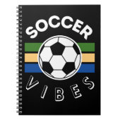 Soccer Vibes Notizblock (Vorderseite)