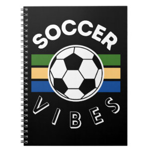 Soccer Vibes Notizblock