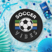 Soccer Vibes Pappteller (Party)