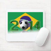 Soccer World Cup 2014 Mousepad (Mit Mouse)