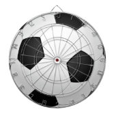 Soccerball Dart Board Geschenk Fußball Dartscheibe (vorne)