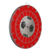 Soccerball Dartscheibe (Vorderseite Links)