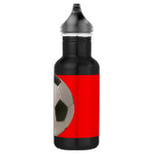 Soccerball Edelstahlflasche (Rechts)