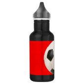Soccerball Edelstahlflasche (Links)