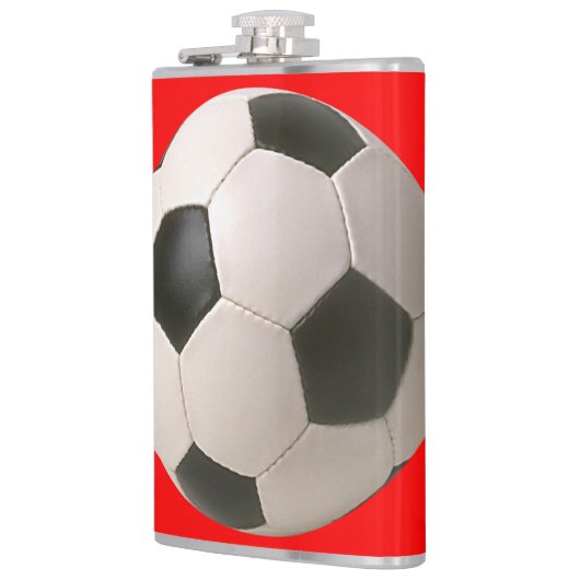 Soccerball Flachmann (Links)