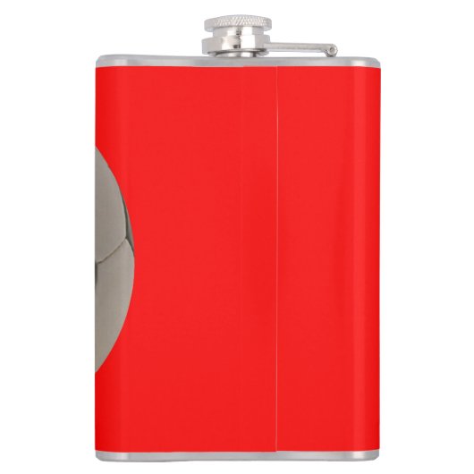 Soccerball Flachmann (Rückseite)