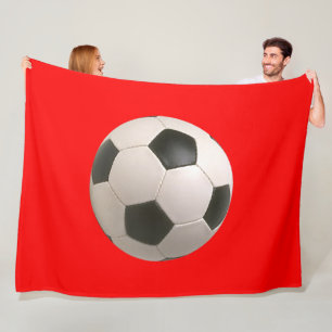 Soccerball Fleecedecke