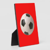 Soccerball Fotoplatte (Seite)