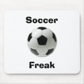 soccerball, Fußball, Freak Mousepad (Vorne)