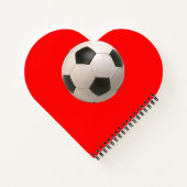 Soccerball Notizblock (Rückseite)