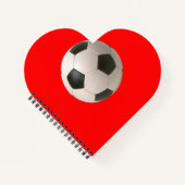 Soccerball Notizblock (Vorderseite)