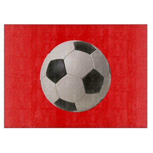 Soccerball Schneidebrett (Vorderseite)