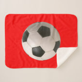 Soccerball Sherpadecke (Vorderseite (Horizontal))