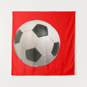 Soccerball Wandteppich (Vorderseite (Horizontal))