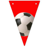 Soccerball Wimpelkette (Dritte Fahne)