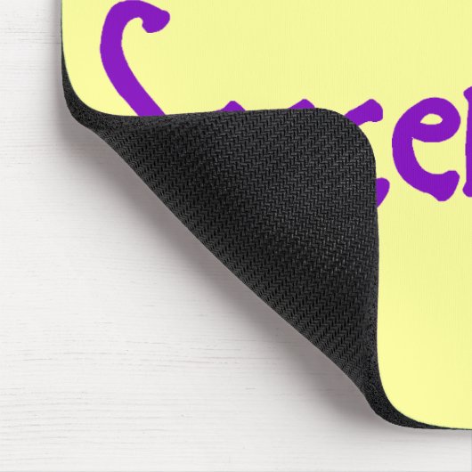 SoccerChick FlowerDark Mousepad (Ecke)
